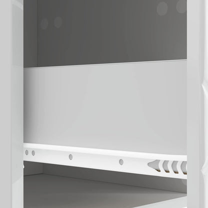 Mobile con Cassetti Bianco Lucido 33 x 34,5 x 90 cm | homemem39