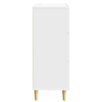 Mobile con Cassetti Bianco Lucido 33 x 34,5 x 90 cm | homemem39