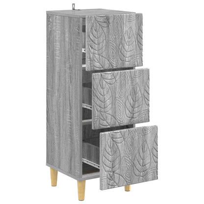 Mobile con Cassetti Sonoma grigio 33 x 34,5 x 90 cm | homemem39