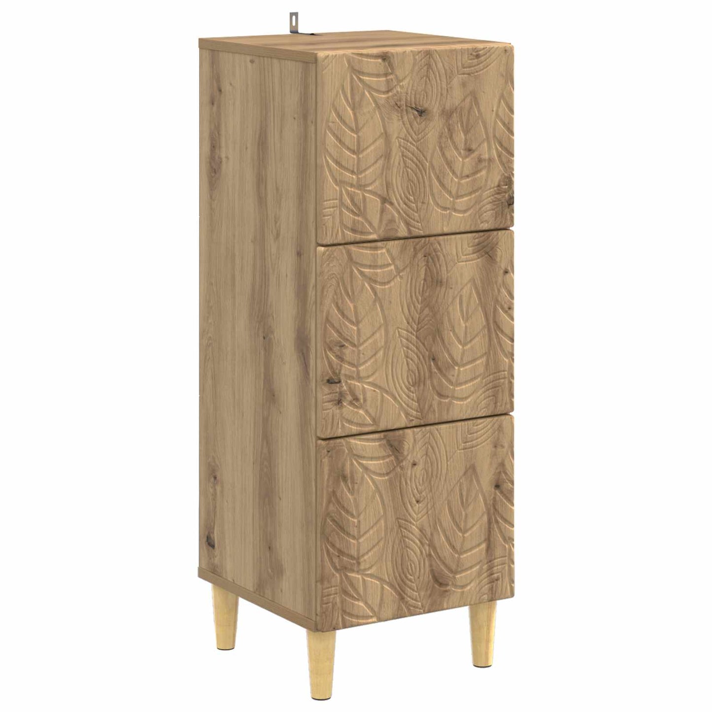 Mobile con Cassetti Rovere Artigianale 33 x 34,5 x 90 cm | homemem39