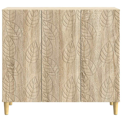Credenza Rovere Sonoma 89 x 34,5 x 80 cm Legno ingegnerizzato