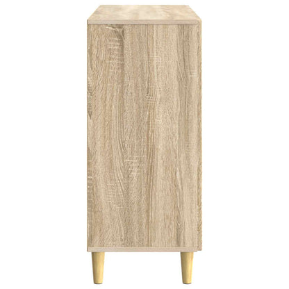 Credenza Rovere Sonoma 89 x 34,5 x 80 cm Legno ingegnerizzato