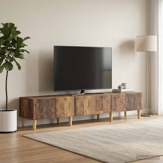 Mobile TV 147 x 34,5 x 30 cm Legno antico Legno ingegnerizzato | homemem39