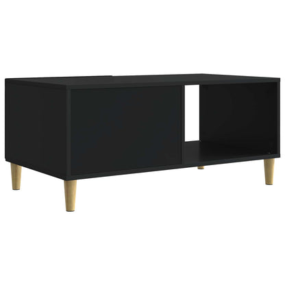 Tavolino da salotto Nero 90 x 50 x 40 cm Legno ingegnerizzato | homemem39
