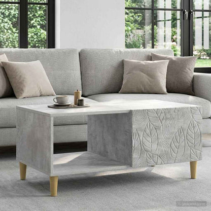 Tavolino da salotto Grigio Cemento 90 x 50 x 40 cm | homemem39