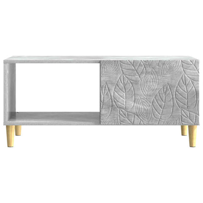Tavolino da salotto Grigio Cemento 90 x 50 x 40 cm | homemem39