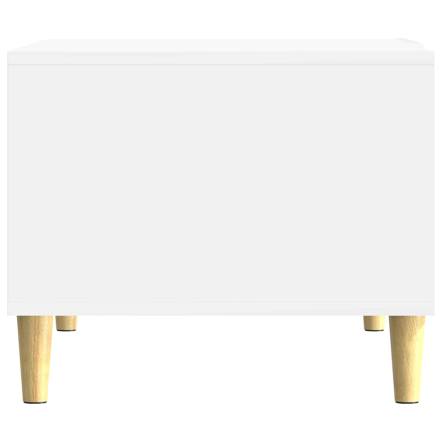 Tavolino da salotto Bianco Lucido 90 x 50 x 40 cm | homemem39