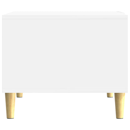 Tavolino da salotto Bianco Lucido 90 x 50 x 40 cm | homemem39