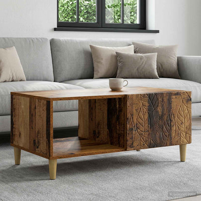 Tavolino da salotto Legno antico 90 x 50 x 40 cm | homemem39