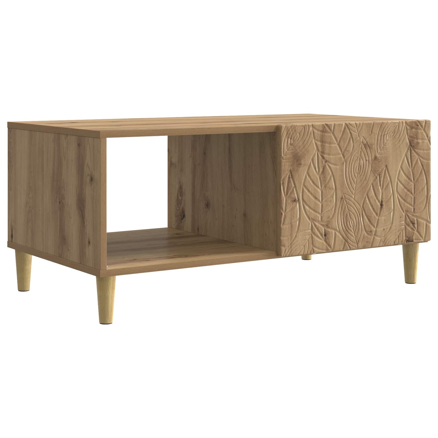 Tavolino da salotto Rovere Artigianale 90 x 50 x 40 cm | homemem39