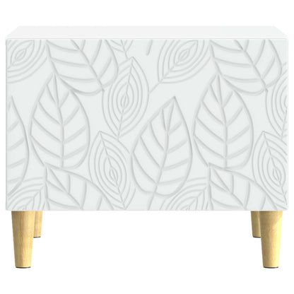 Tavolino da salotto Bianco 50 x 49 x 40 cm Legno ingegnerizzato | homemem39