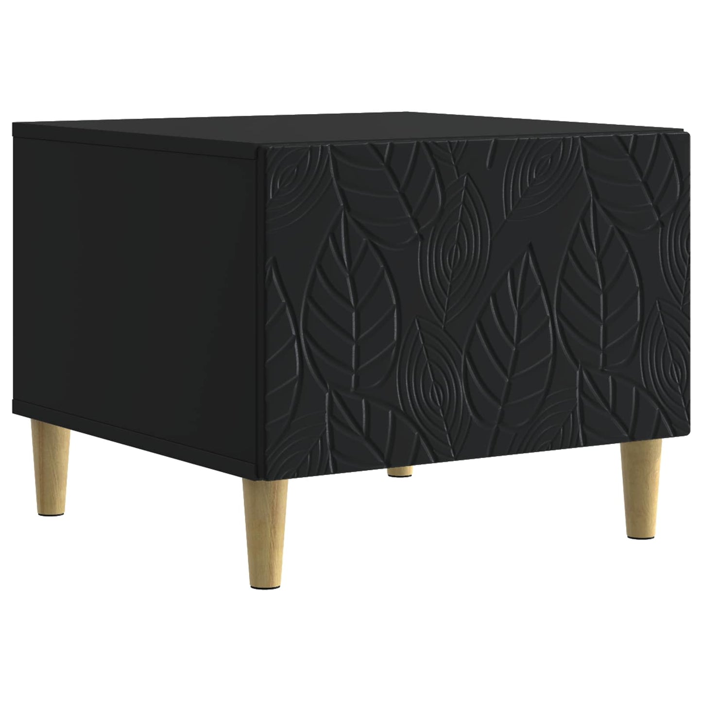 Tavolino da salotto Nero 50 x 49 x 40 cm Legno ingegnerizzato | homemem39