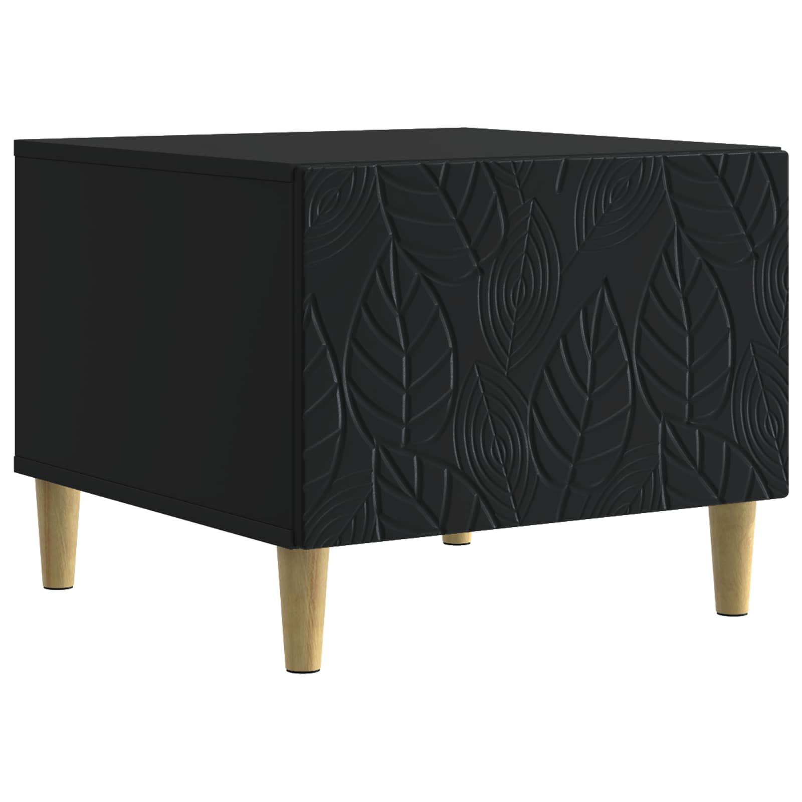 Tavolino da salotto Nero 50 x 49 x 40 cm Legno ingegnerizzato | homemem39