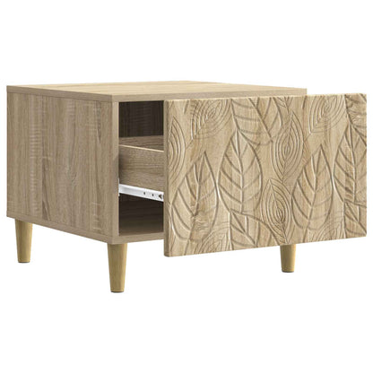 Tavolino da salotto Rovere Sonoma 50 x 49 x 40 cm | homemem39