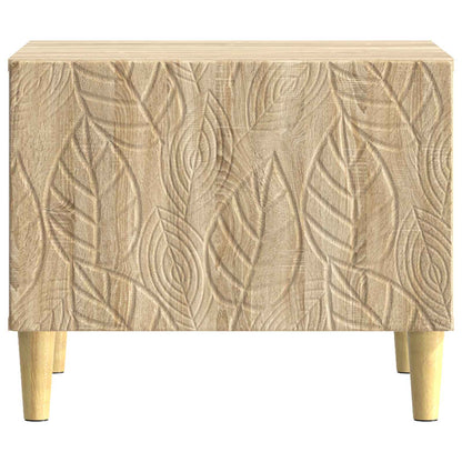 Tavolino da salotto Rovere Sonoma 50 x 49 x 40 cm | homemem39