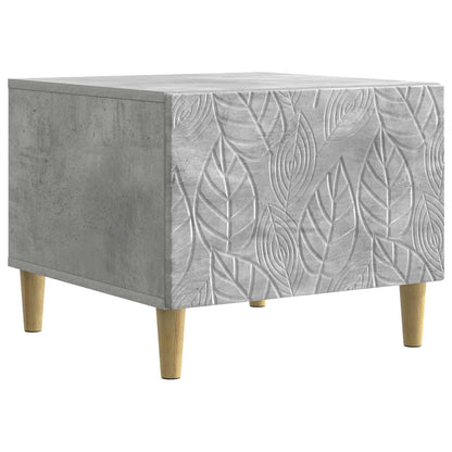 Tavolino da salotto Grigio Cemento 50 x 49 x 40 cm | homemem39