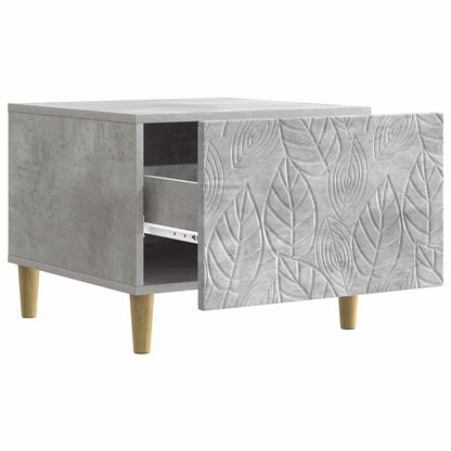 Tavolino da salotto Grigio Cemento 50 x 49 x 40 cm | homemem39
