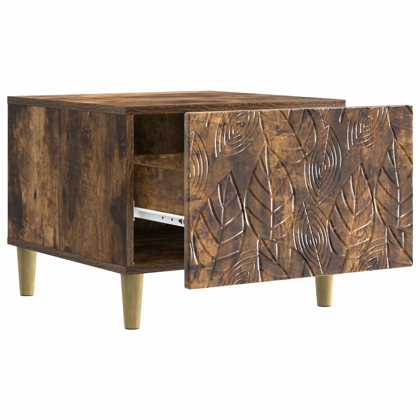 Tavolino da salotto Rovere Fumo 50 x 49 x 40 cm | homemem39