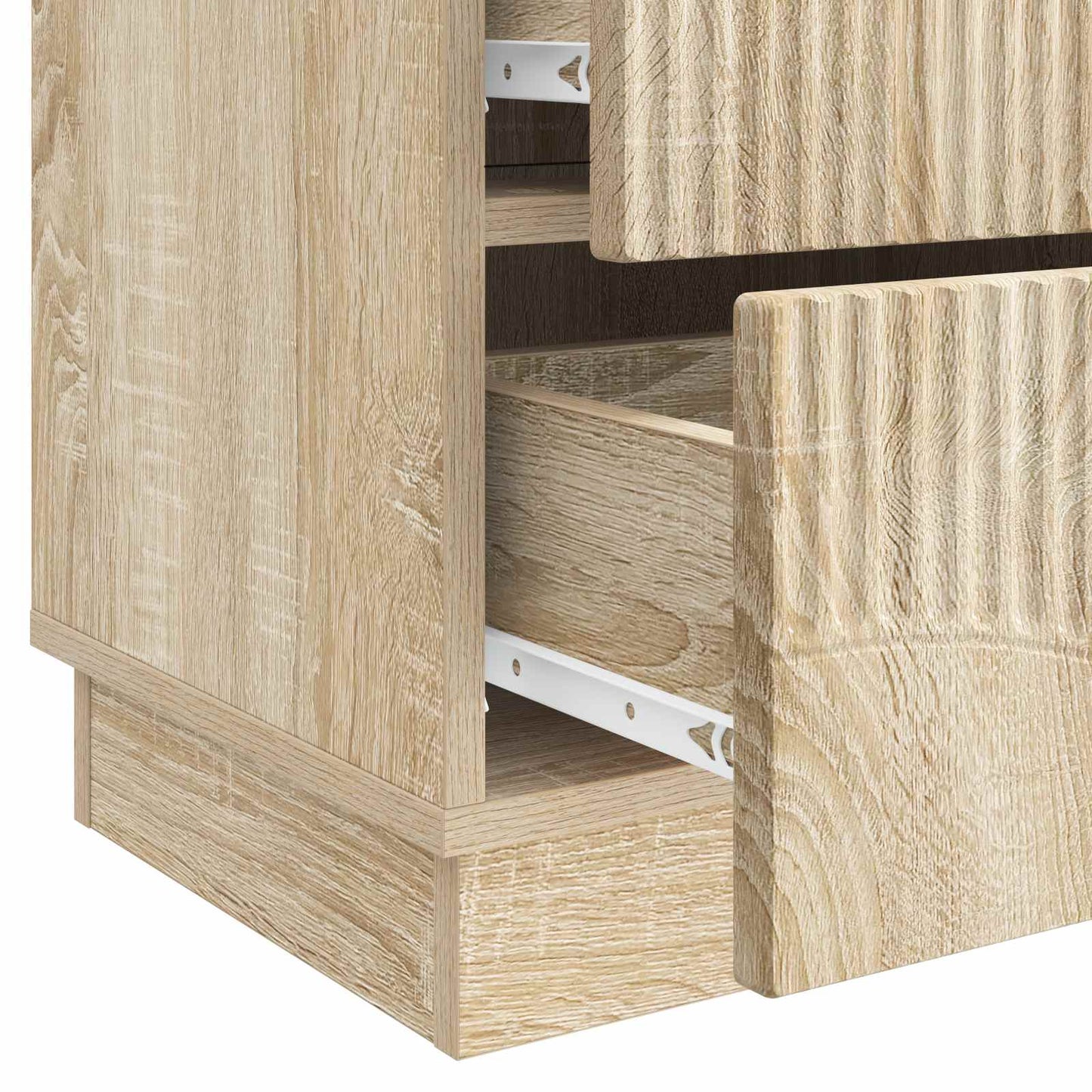 Armadio da Notte 2 pcs Rovere Sonoma 43 x 34,5 x 44,5 cm | homemem39