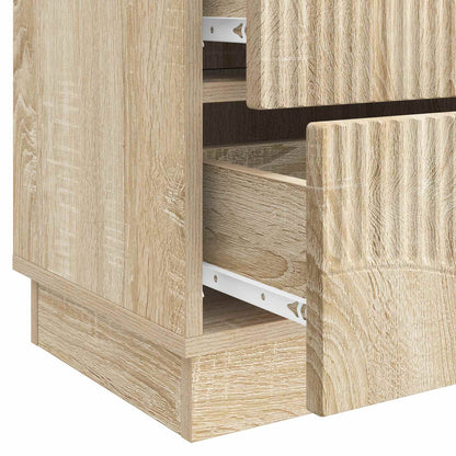 Armadio da Notte 2 pcs Rovere Sonoma 43 x 34,5 x 44,5 cm | homemem39