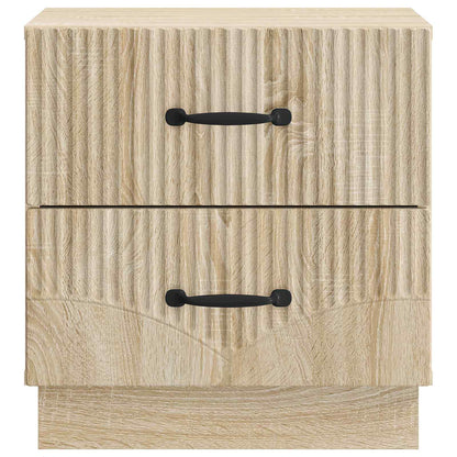 Armadio da Notte 2 pcs Rovere Sonoma 43 x 34,5 x 44,5 cm | homemem39