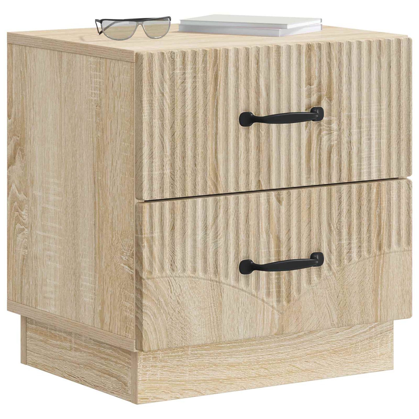 Armadio da Notte 2 pcs Rovere Sonoma 43 x 34,5 x 44,5 cm