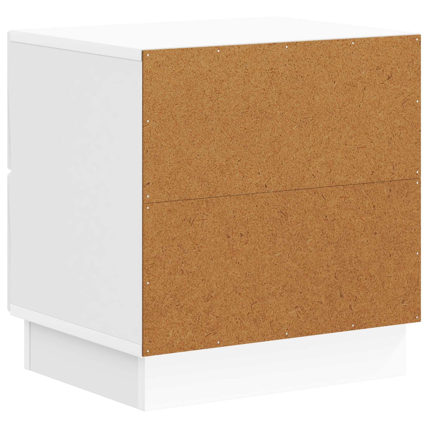 Armadio da Notte con cassetto Bianco Lucido 43 x 34,5 x 44,5 cm | homemem39