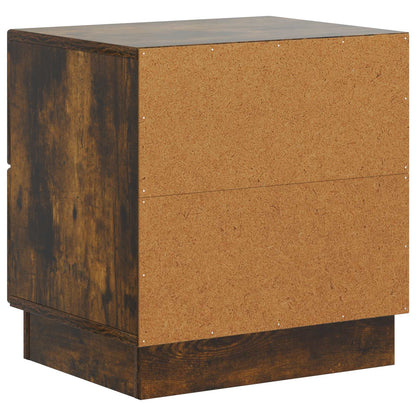 Armadio da Notte con cassetto Rovere Fumo 43 x 34,5 x 44,5 cm | homemem39