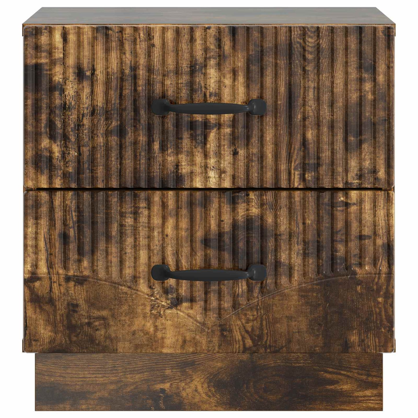 Armadio da Notte con cassetto Rovere Fumo 43 x 34,5 x 44,5 cm | homemem39
