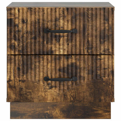 Armadio da Notte con cassetto Rovere Fumo 43 x 34,5 x 44,5 cm | homemem39