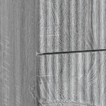 Armadio da Notte con cassetto Grigio Sonoma 43 x 34,5 x 44,5 cm | homemem39