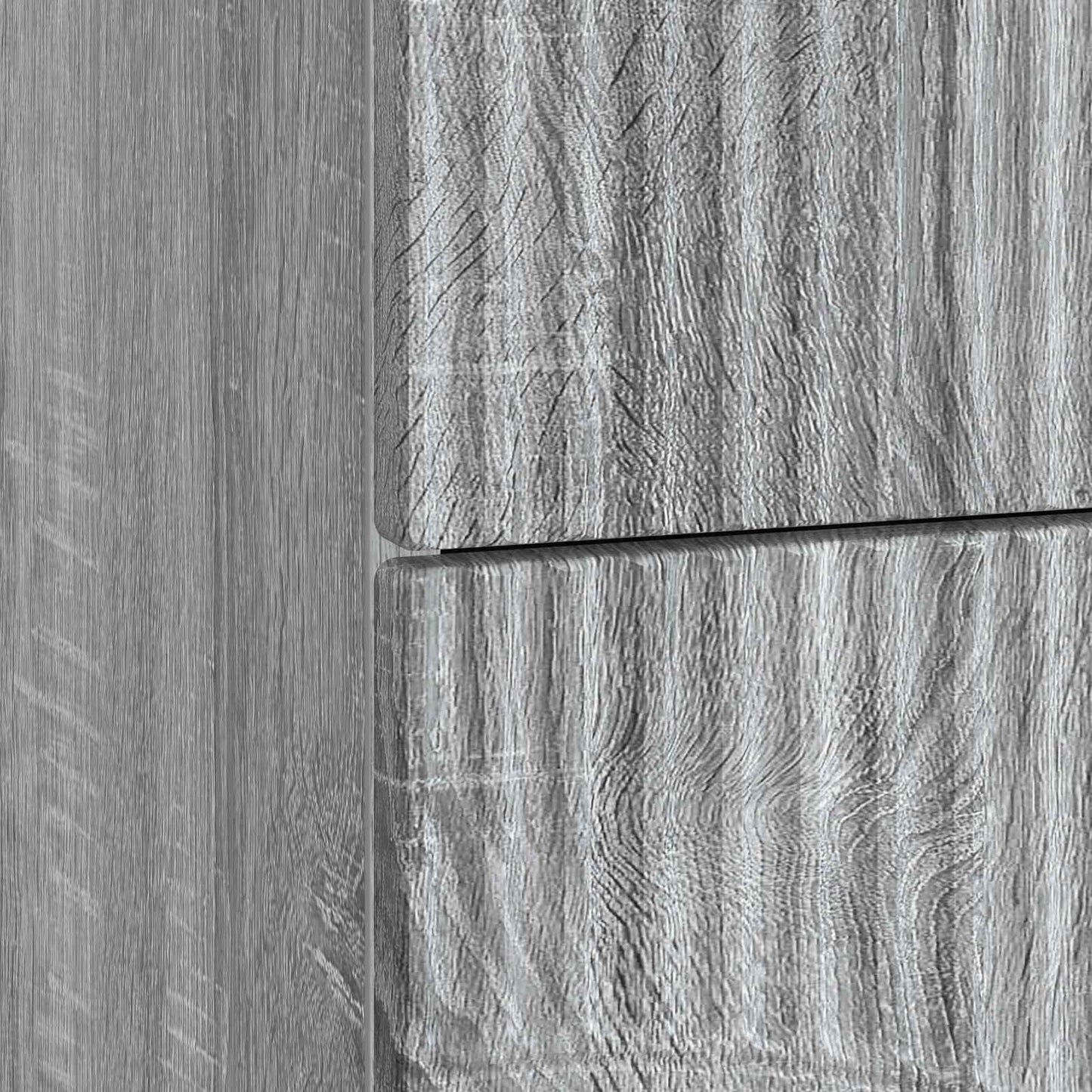 Armadio da Notte con cassetto Grigio Sonoma 43 x 34,5 x 44,5 cm