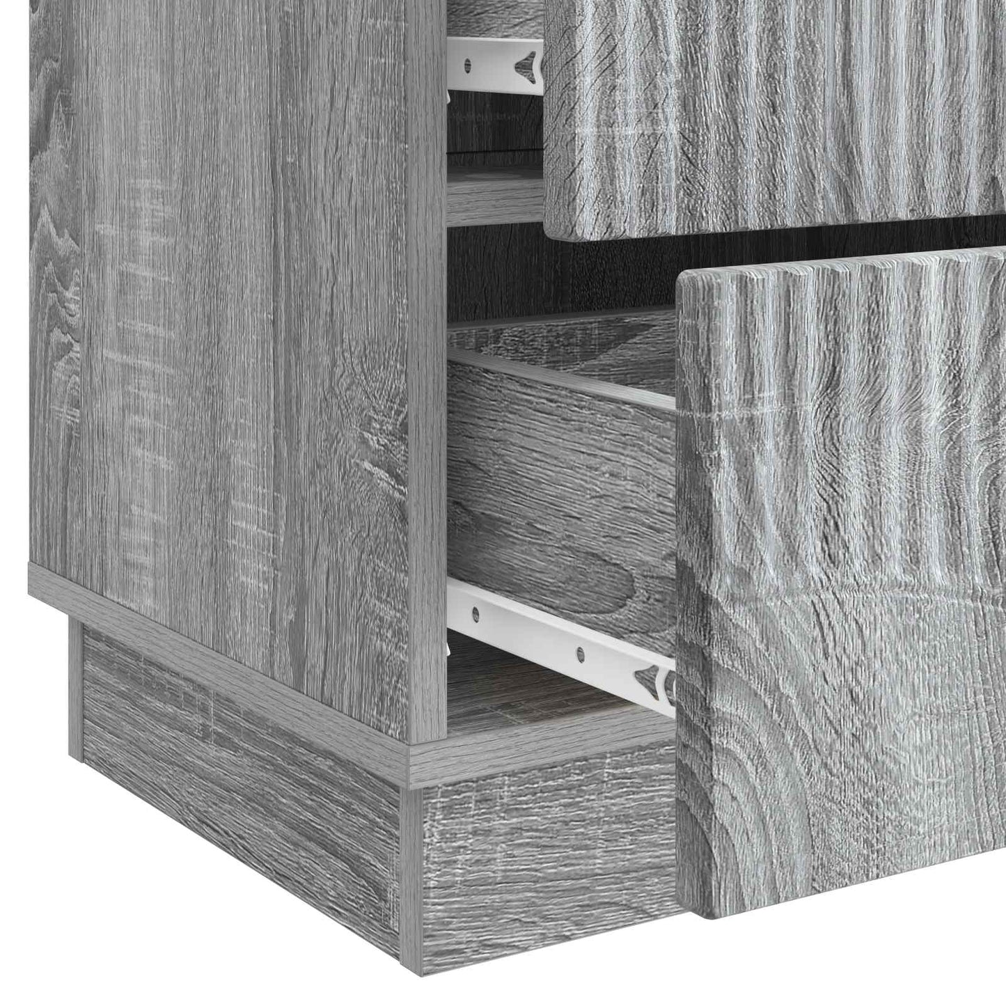 Armadio da Notte con cassetto Grigio Sonoma 43 x 34,5 x 44,5 cm | homemem39