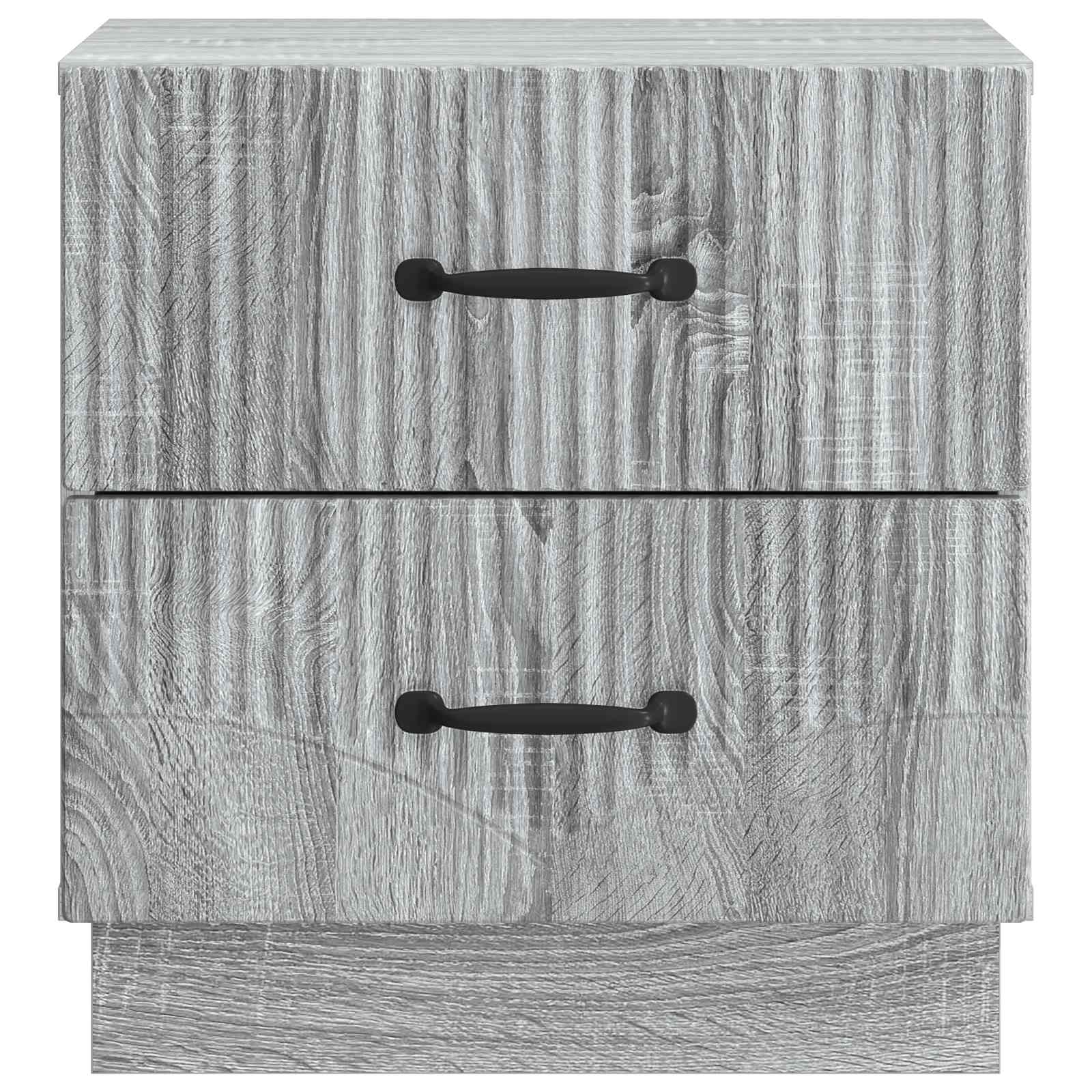 Armadio da Notte con cassetto Grigio Sonoma 43 x 34,5 x 44,5 cm | homemem39