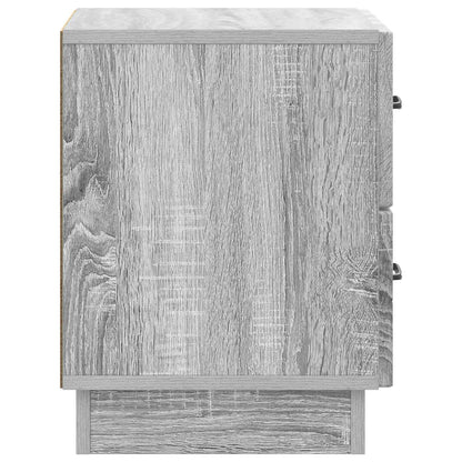 Armadio da Notte con cassetto Grigio Sonoma 43 x 34,5 x 44,5 cm | homemem39