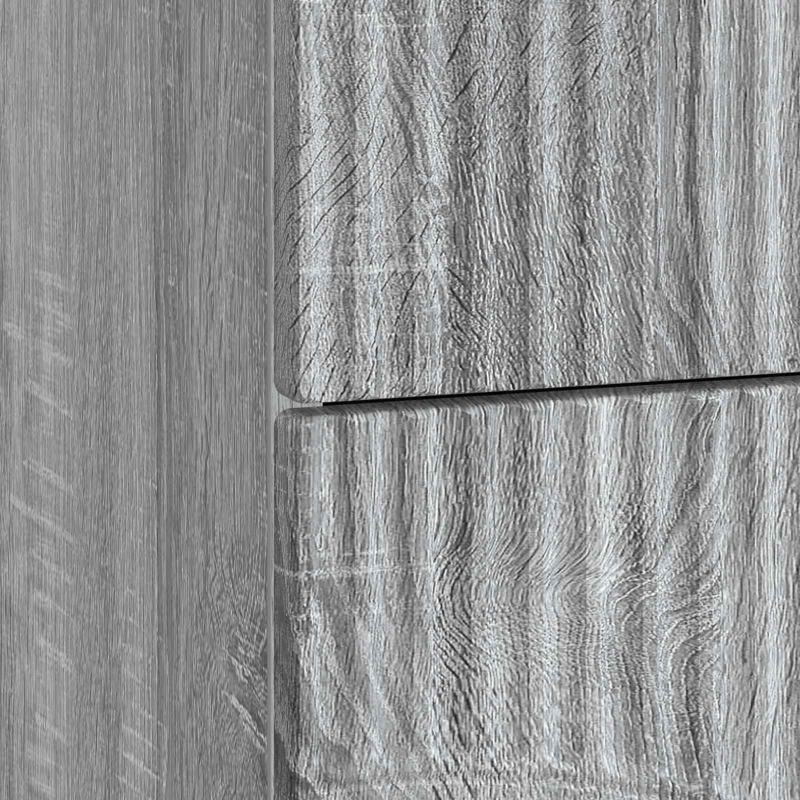 Armadio da Notte 2 pcs Grigio Sonoma 43 x 34,5 x 44,5 cm | homemem39