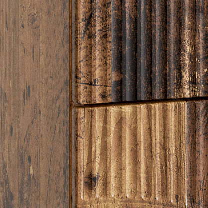 Armadio da Notte con cassetto Legno antico 43 x 34,5 x 44,5 cm | homemem39