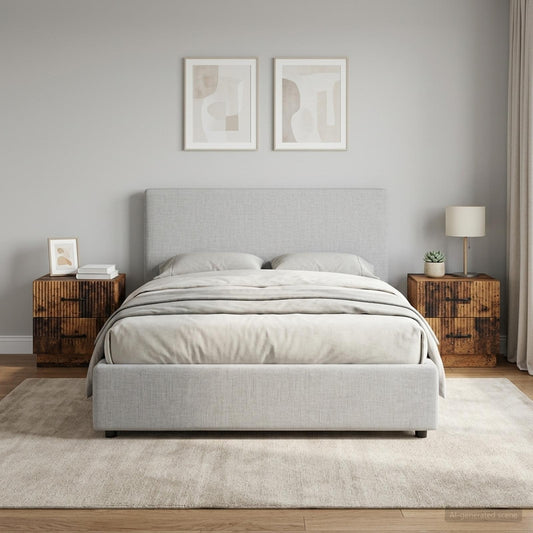 Armadio da Notte 2 pz Legno antico 43 x 34,5 x 44,5 cm