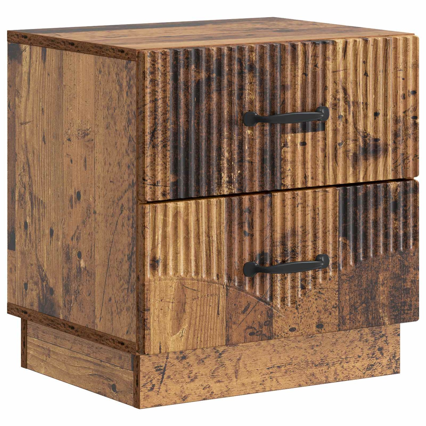 Armadio da Notte 2 pcs Legno antico 43 x 34,5 x 44,5 cm | homemem39