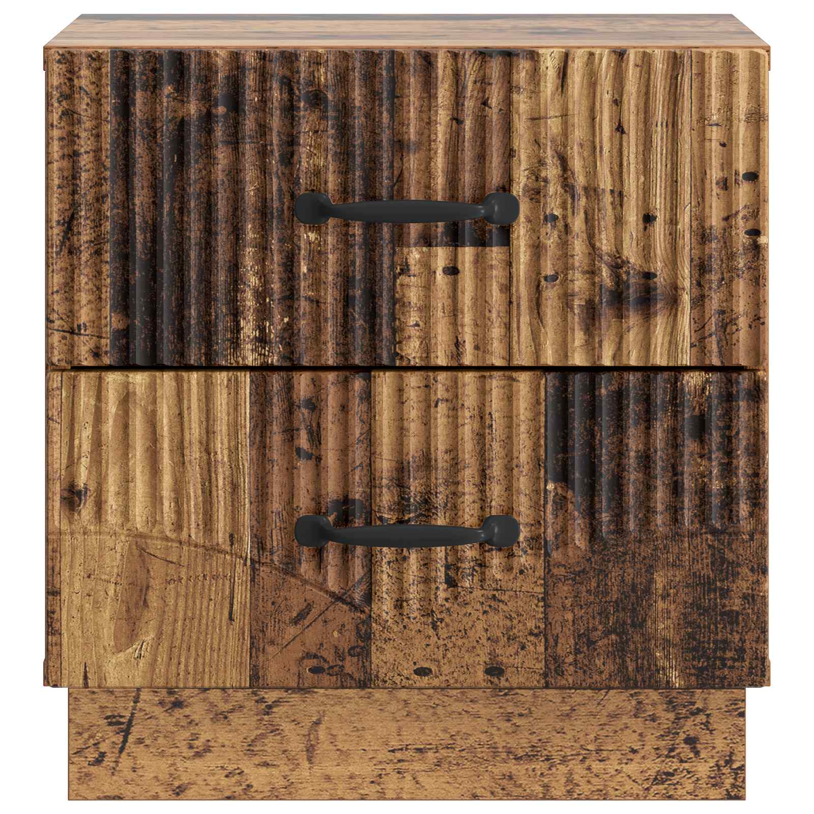 Armadio da Notte 2 pcs Legno antico 43 x 34,5 x 44,5 cm | homemem39