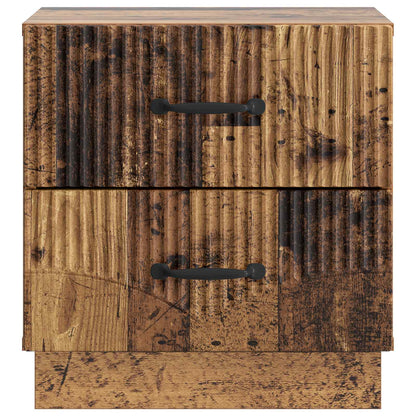 Armadio da Notte 2 pcs Legno antico 43 x 34,5 x 44,5 cm | homemem39
