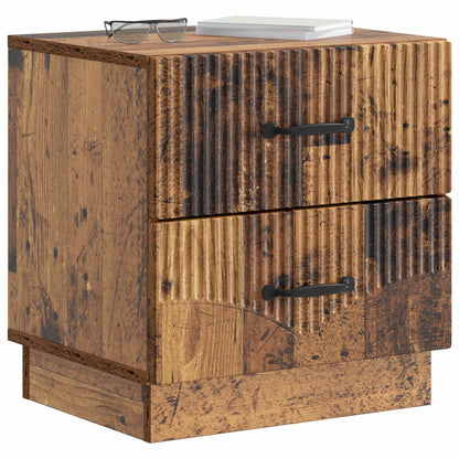 Armadio da Notte 2 pcs Legno antico 43 x 34,5 x 44,5 cm | homemem39