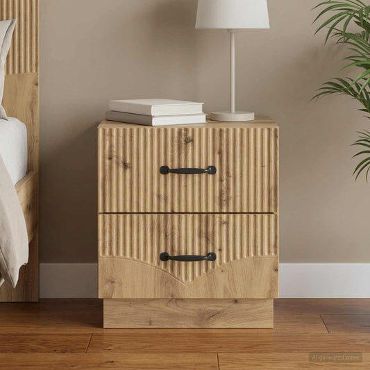 Armadio da Notte Rovere Artigianale 43 x 34,5 x 44,5 cm