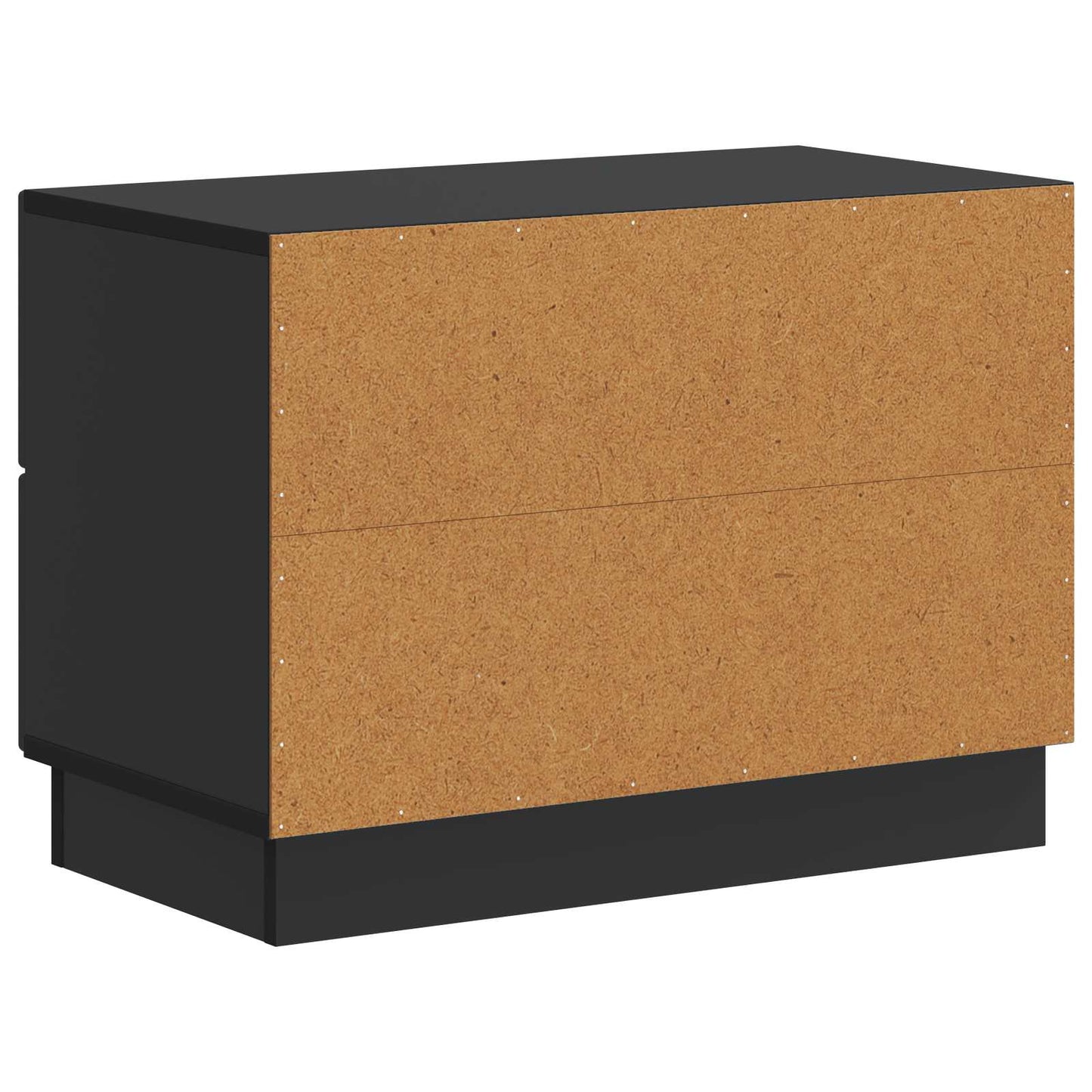 Armadio da Notte Nero 62 x 34,5 x 44,5 cm Legno ingegnerizzato
