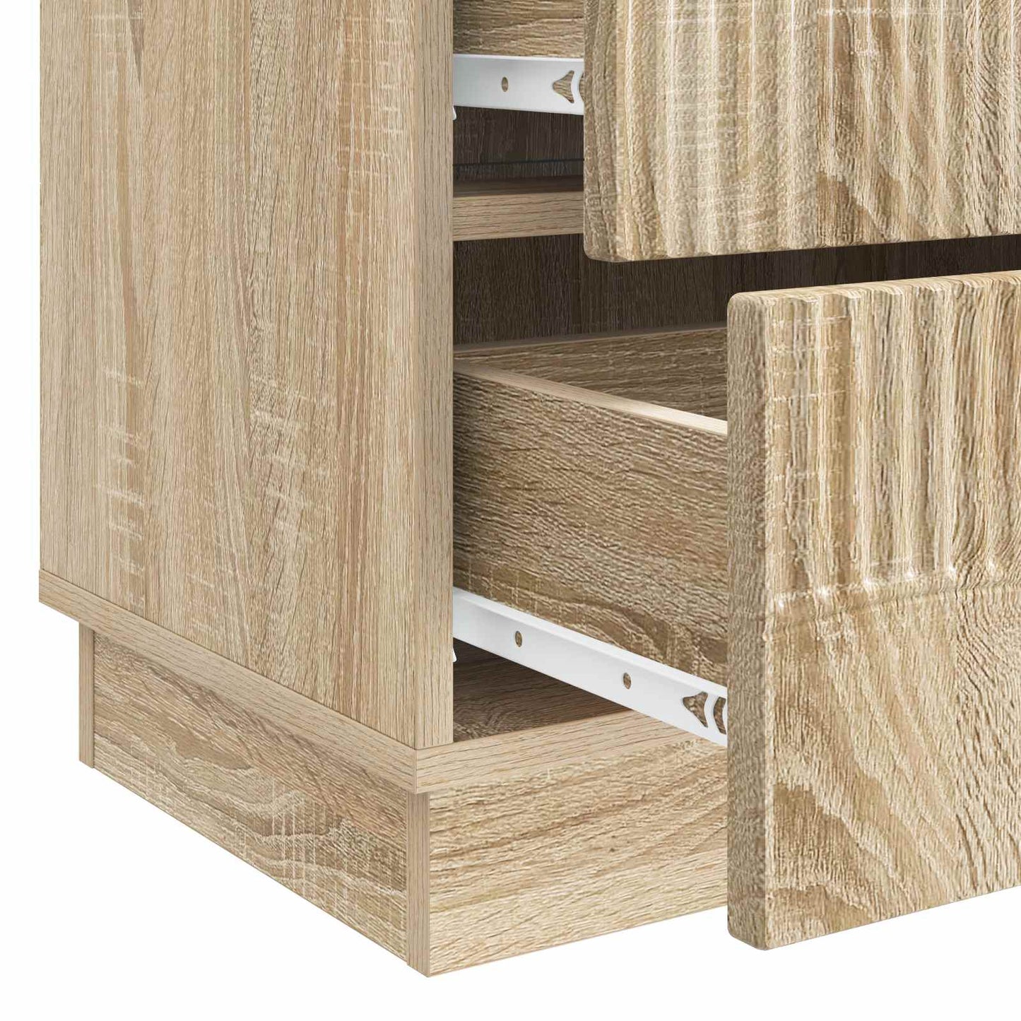 Armadio da Notte con cassetto Rovere Sonoma 62 x 34,5 x 44,5 cm | homemem39