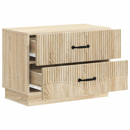 Armadio da Notte con cassetto Rovere Sonoma 62 x 34,5 x 44,5 cm