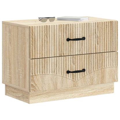 Armadio da Notte con cassetto Rovere Sonoma 62 x 34,5 x 44,5 cm | homemem39