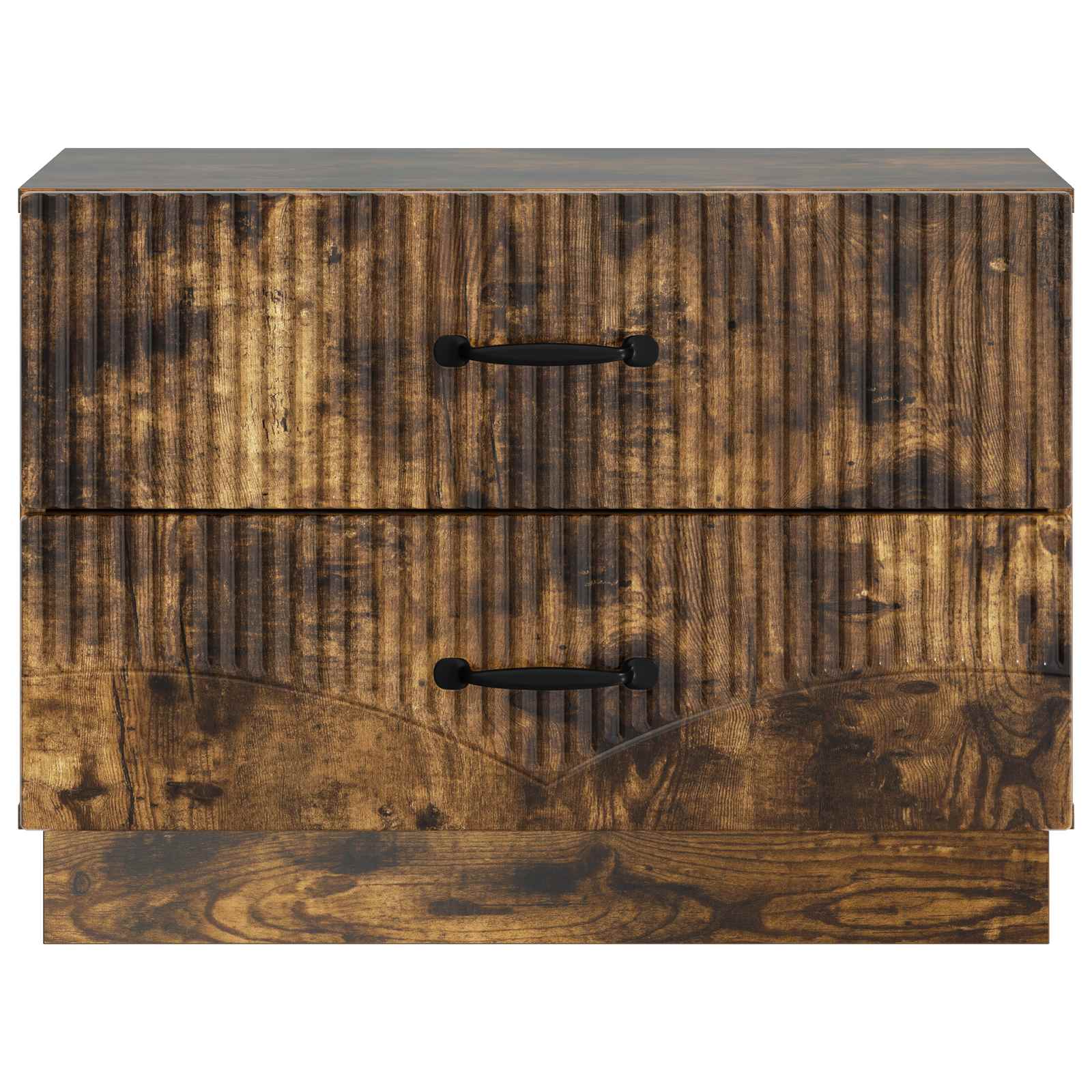 Armadio da Notte con cassetto Rovere Fumo 62 x 34,5 x 44,5 cm | homemem39