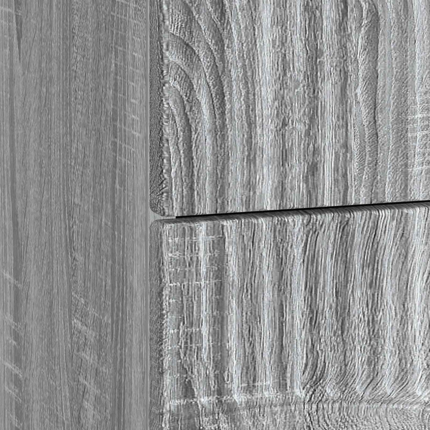 Armadio da Notte con cassetto Grigio Sonoma 62 x 34,5 x 44,5 cm
