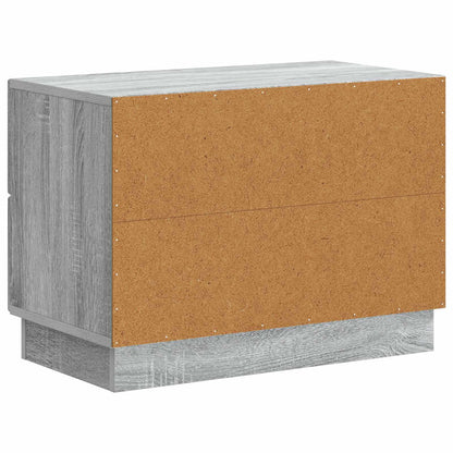 Armadio da Notte con cassetto Grigio Sonoma 62 x 34,5 x 44,5 cm | homemem39